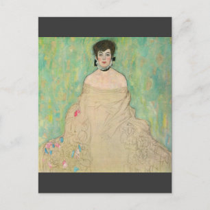 Portrait of Amalie Zuckerkandl by Gustav Klimt Postcard