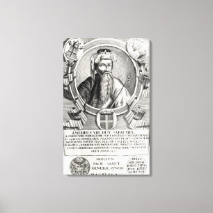 Portrait of Amedee VIII Le Pacifique Canvas Print