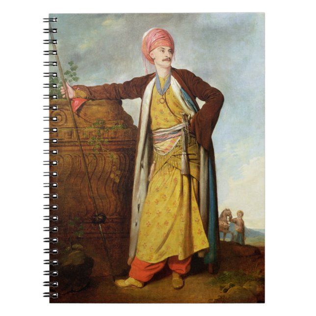 Portrait of an Armenian, 1771 (oil on canvas) Notebook (Front)
