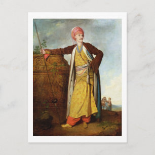 Portrait of an Armenian, 1771 (oil on canvas) Postcard