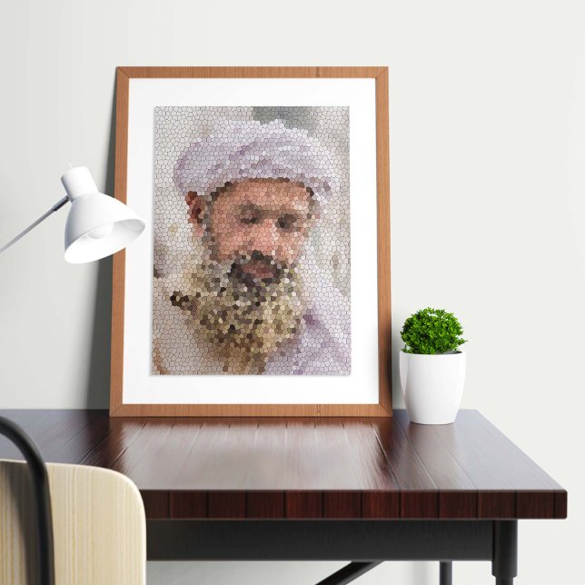 Portrait of an elderly Afghan Poster (Creator Uploaded)