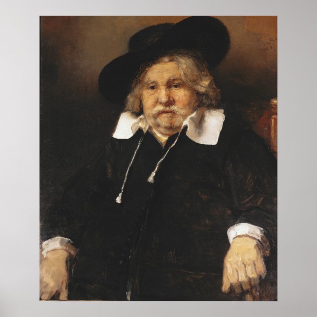 Portrait of an old man, 1667 poster (Front)