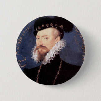 Portrait of an Unknown Gentleman, 1576 2 Inch Round Button