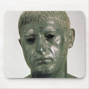 Portrait of an unknown Roman warrior, AD 30s Mouse Pad