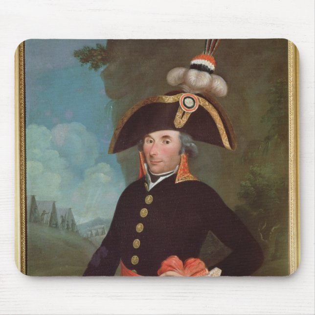 Portrait of Andre Massena Mouse Pad (Front)