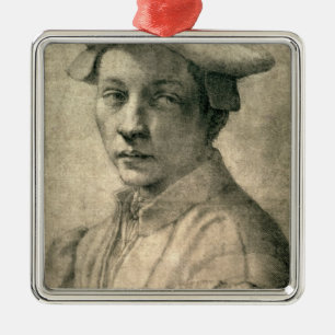 Portrait of Andrea Quaratesi, c.1532 Metal Ornament