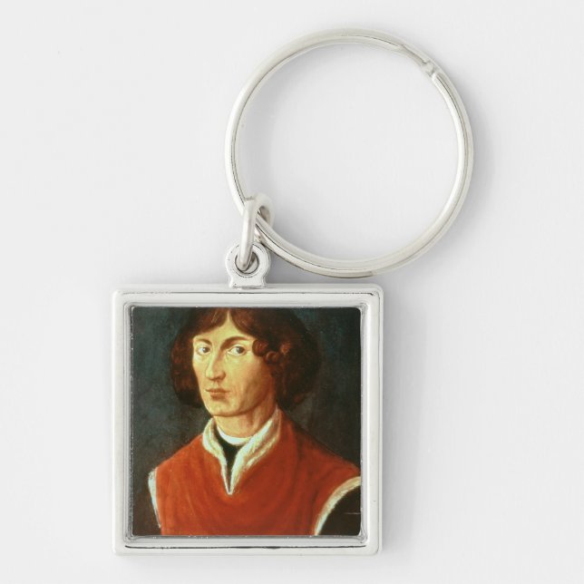 Portrait of Andreus Nikolaus Copernicus  1575 Keychain (Front)