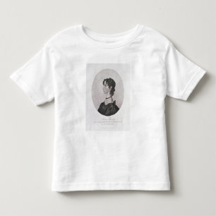 Portrait of Anne Bronte (1820-49) from a drawing i Toddler T-shirt