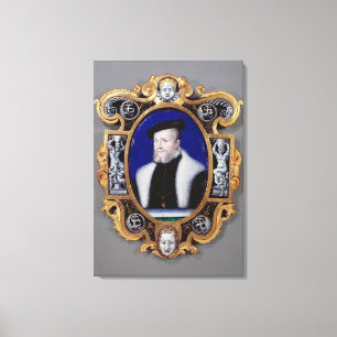 Portrait of Anne, First Duke of Montmorency Canvas Print