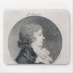 Portrait of Anne-Josephe Trewagne Mouse Pad
