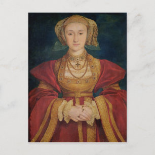Portrait of Anne of Cleves  1539 Postcard