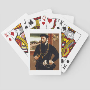 Portrait of Anton Rummel von Liechtenan Playing Cards
