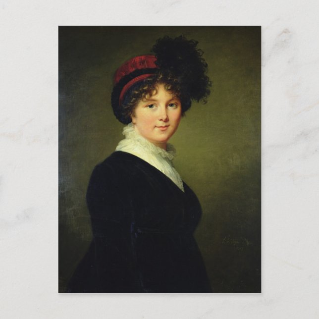 Portrait of Arabella Cope, Duchess of Dorset Postcard (Front)