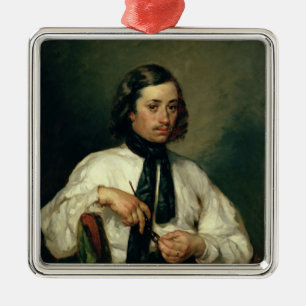 Portrait of Armand Ono, known as The Man with Metal Ornament