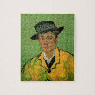 Portrait of Armand Roulin by Vincent van Gogh Jigsaw Puzzle