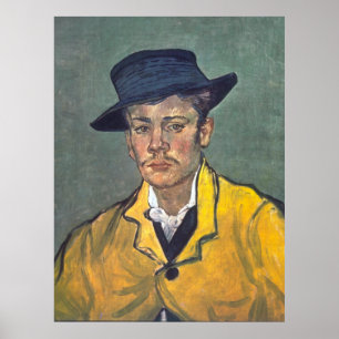 Portrait of Armand Roulin by Vincent Van Gogh Poster