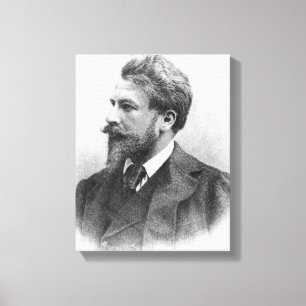 Portrait of Arthur Schnitzler Canvas Print