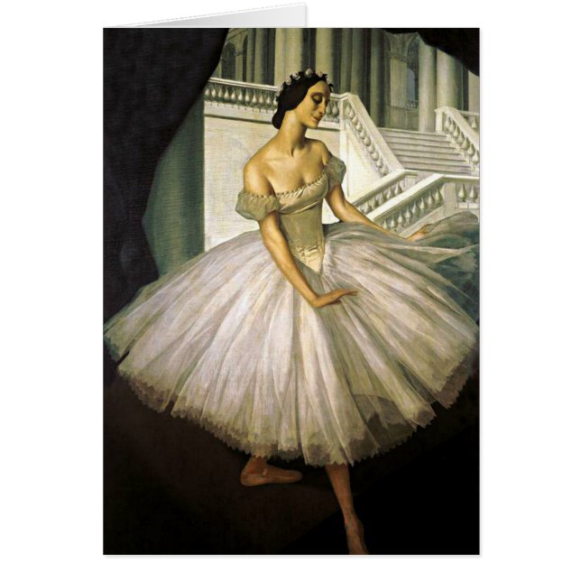 Portrait of Ballerina Anna Pavolva (Front)