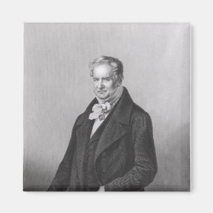 Portrait of Baron Alexander von Humboldt Magnet