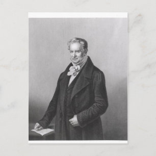 Portrait of Baron Alexander von Humboldt Postcard