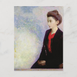 Portrait of Baroness Robert de Domecy, 1900 Postcard
