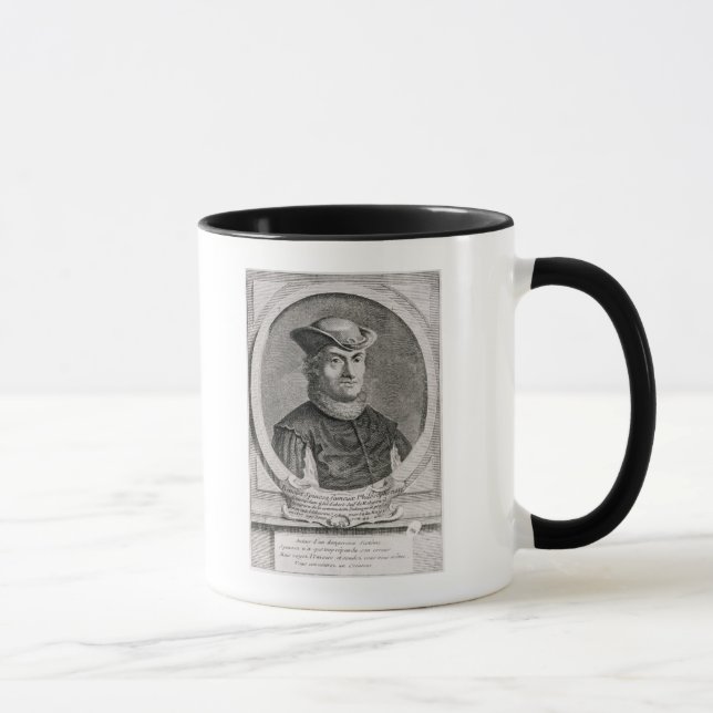 Portrait of Baruch or Benedict Spinoza Mug (Right)