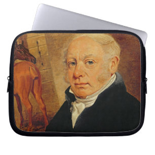 Portrait of Ben Marshall (1767-1835) (oil on canva Laptop Sleeve