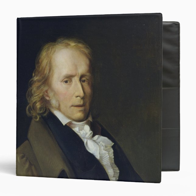 Portrait of Benjamin Constant de Rebecque Binder (Front/Inside)