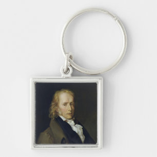 Portrait of Benjamin Constant de Rebecque Keychain