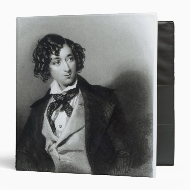 Portrait of Benjamin Disraeli Esquire  M.P. Binder (Front/Inside)