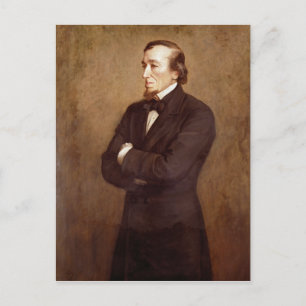 Portrait of Benjamin Disraeli Postcard