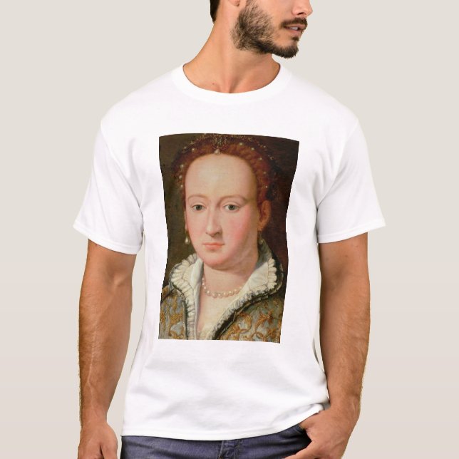 Portrait of Bianca Cappello, c.1580 (oil on copper T-Shirt (Front)