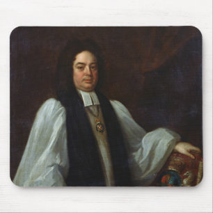 Portrait of Bishop John Robinson c.1711 Mouse Pad