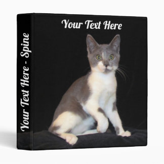 Portrait of Bob the Famous Cat - Personalized Binder