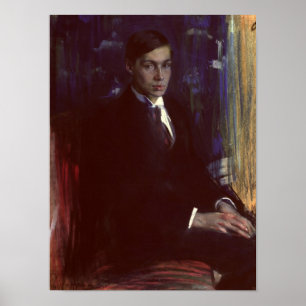 Portrait of Boris Pasternak Poster