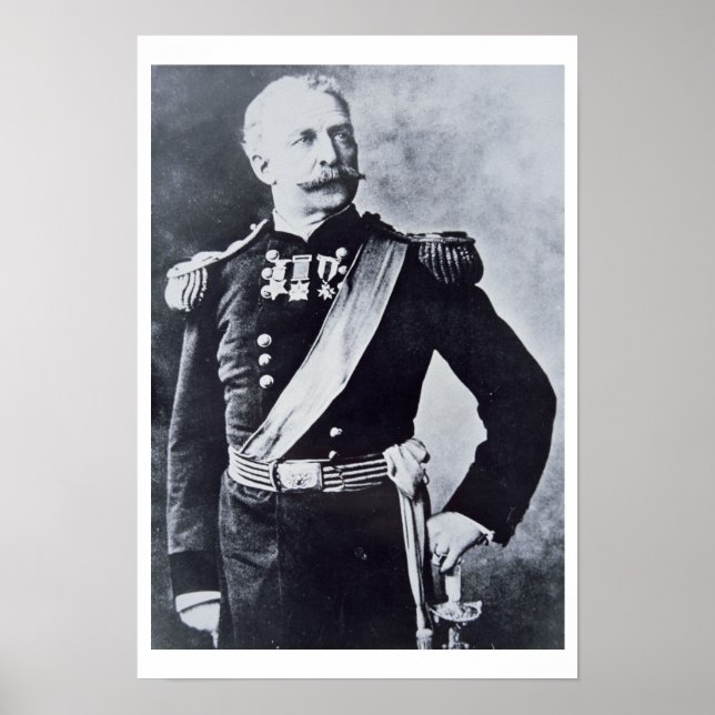 Portrait of Brigadier-General Nelson A. Miles Poster (Front)