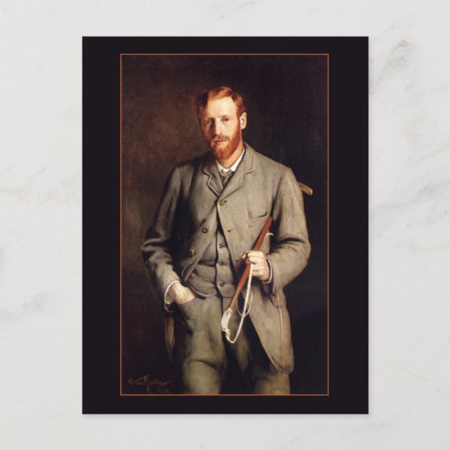 Portrait of Brother by Arthur Hack Postcard (Front)