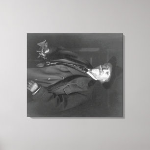 Portrait of "Buffalo Bill" Cody Photograph Canvas Print