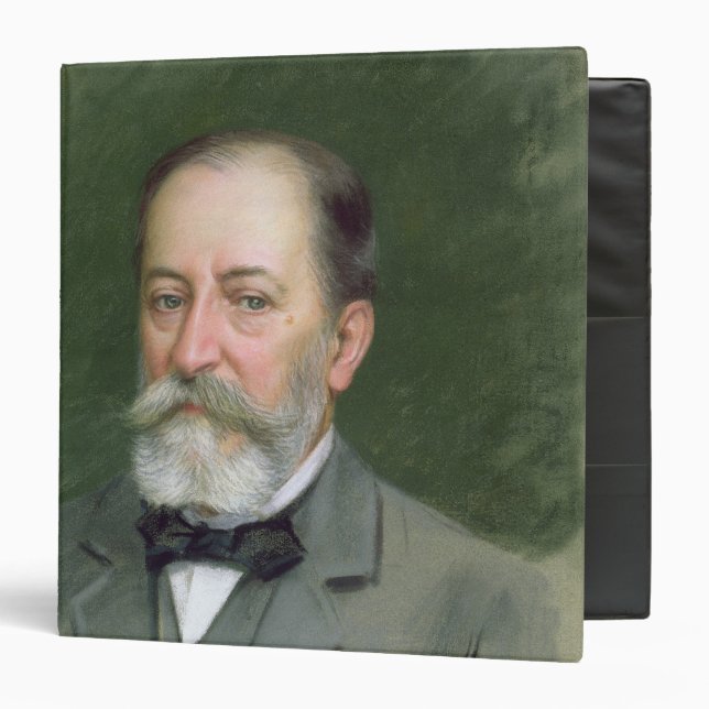 Portrait of Camille Saint-Saens  1903 Binder (Front/Inside)