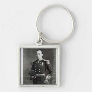 Portrait of Captain Robert Falcon Scott Keychain