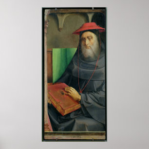 Portrait of Cardinal Bessarion  c.1475 Poster