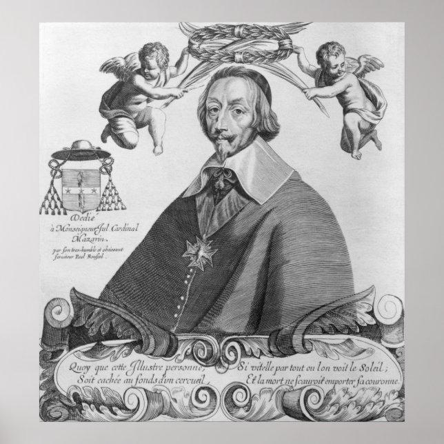 Portrait of Cardinal de Richelieu Poster (Front)