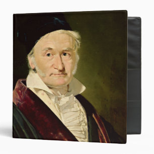 Portrait of Carl Friedrich Gauss, 1840 Binder