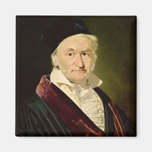 Portrait of Carl Friedrich Gauss, 1840 Magnet