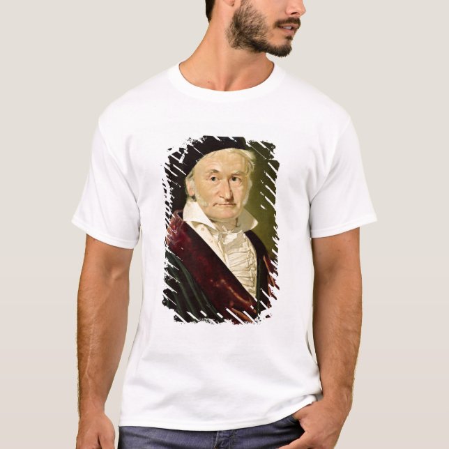 Portrait of Carl Friedrich Gauss, 1840 T-Shirt (Front)