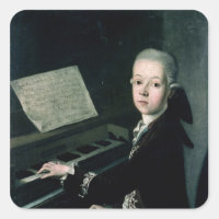 Portrait of Carl Graf Firmian at the piano