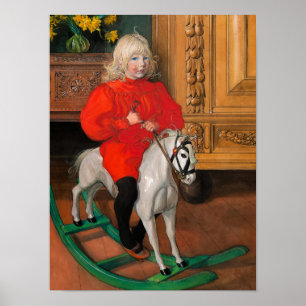 Portrait of Casimir Laurin, Murre by Carl Larsson Poster