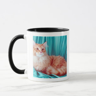 Portrait of cat mug