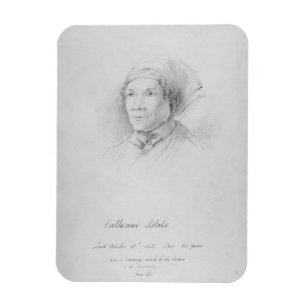 Portrait of Catherine Blake (1762-1831) after a dr Magnet