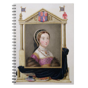 Portrait of Catherine Howard (c.1520-d.1542) 5th Q Notebook